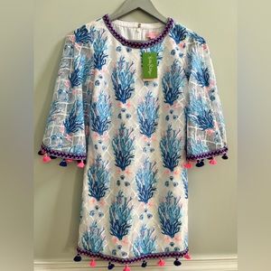 NWT Lilly Pulitzer Jackelin Romper Shorts “ Seaspray Off Shore” size 00 $278